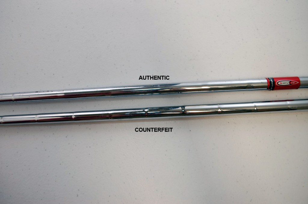 Counterfeit Taylormade Burner 2.0 Iron Set