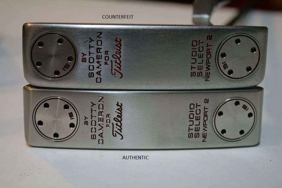 Counterfeit Scotty Cameron Studio Select Newport 2 Putter