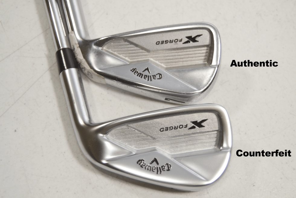 Counterfeit Callaway X Forged 2018 Iron Set