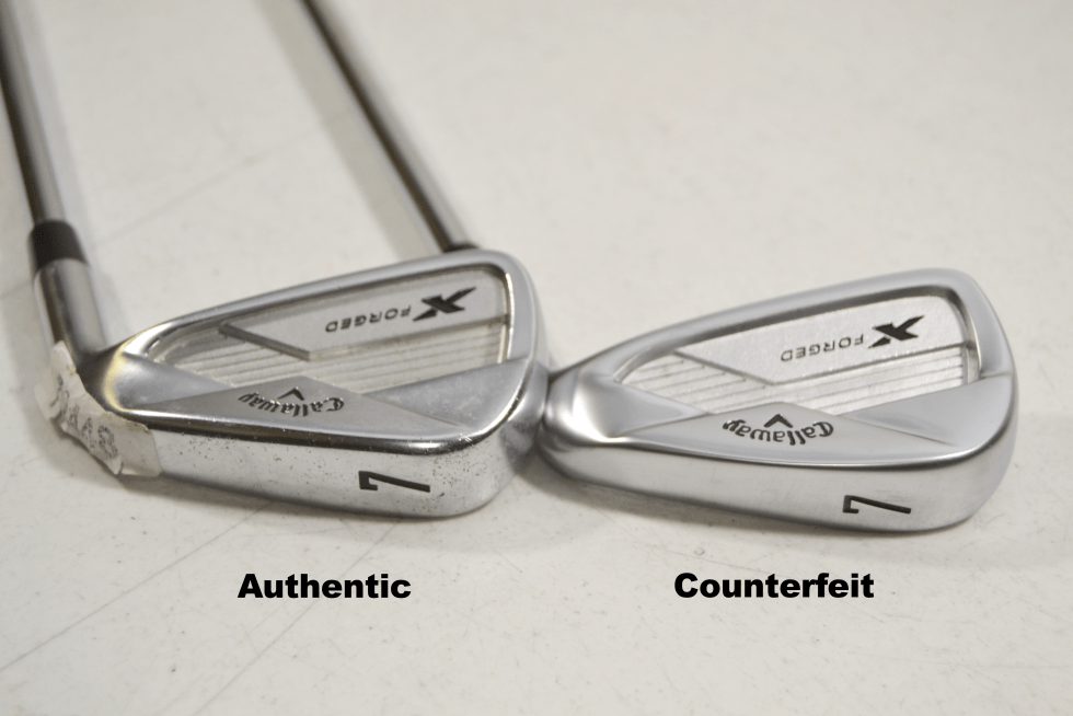 Counterfeit Callaway X Forged 2018 Iron Set