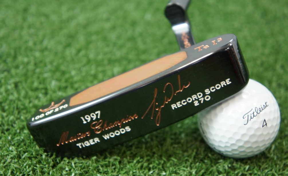 Scotty Cameron Tiger Woods 1997 Masters commemorative putter